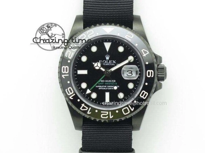 GMT-Master Blue 904L V3 Diamonds Jubilee Dial GMF Bracelet SA3285 II Steel On CHS White Bezel Black Edition Best 0330